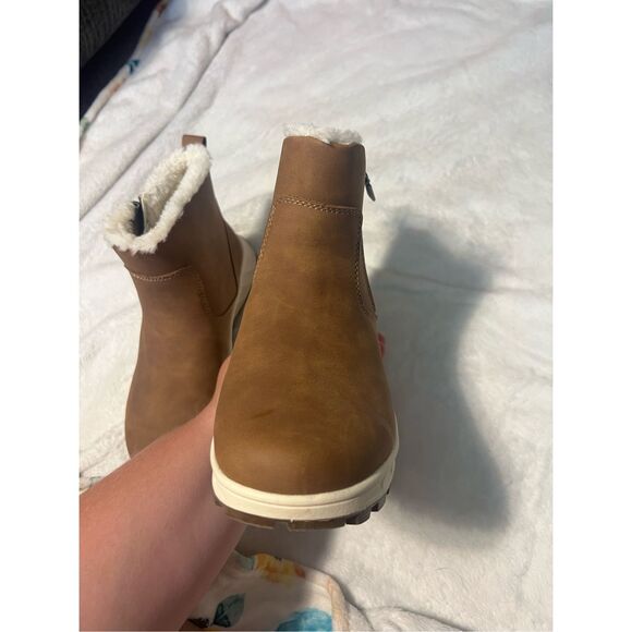 Khombu Brown Winter Boots Woman’s Size 7 - Picture 6 of 12